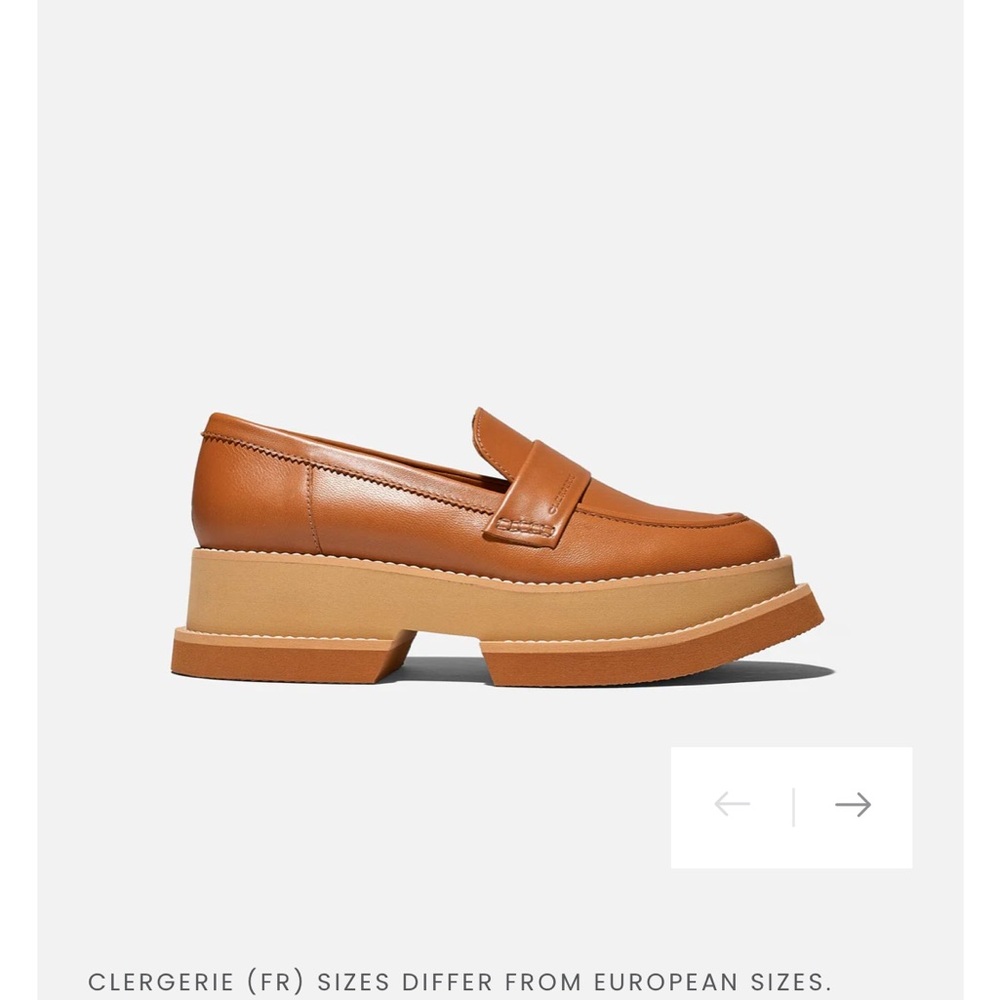 Robert Clergerie Chunky Platform Loafers. My size is 8.5 fits me perfectly. - Picture 2 of 7